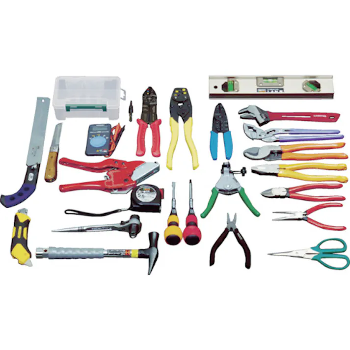 【CAINZ-DASH】トラスコ中山 ピカイチ プロ用電設工具セット 26点セット PK-D1【別送品】