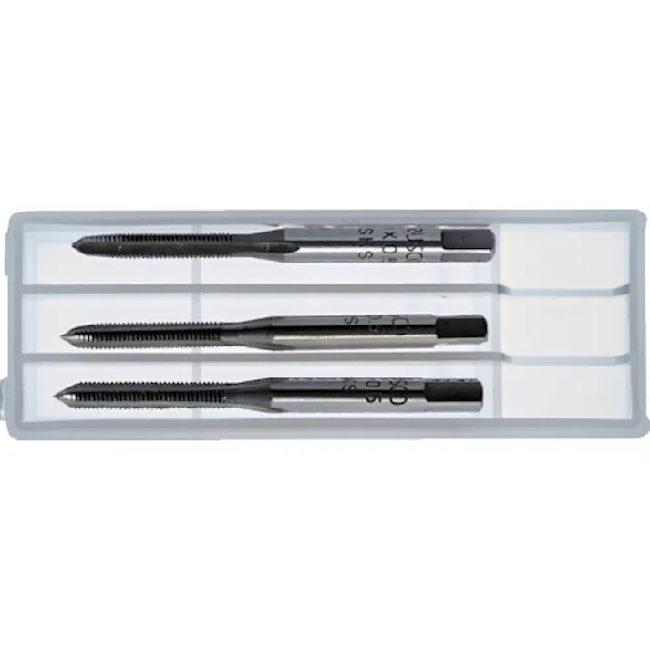 【CAINZ-DASH】トラスコ中山 ハンドタップ(並目) M3×0.5 セット (SKS) T-HT3X0.5-S【別送品】