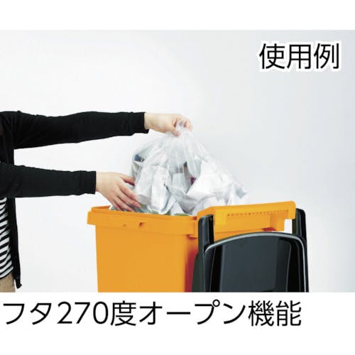 TRUSCO キャスターペール2輪タイプ 容量70L TCP-70C2 1台 TRUSCO キャスターペール2輪タイプ 容量70L TCP-70C2 1台