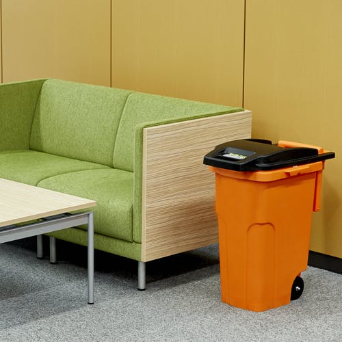 TRUSCO キャスターペール2輪タイプ 容量70L TCP-70C2 1台 TRUSCO キャスターペール2輪タイプ 容量70L TCP-70C2 1台