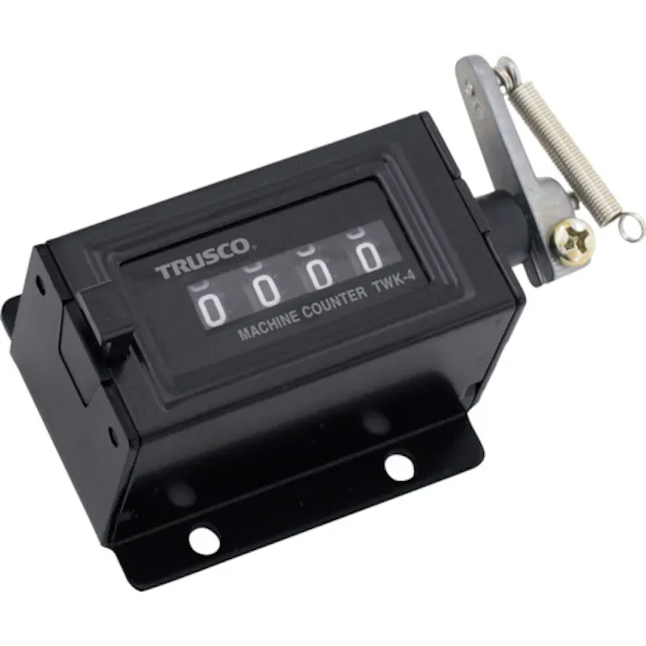 【CAINZ-DASH】トラスコ中山 マシンカウンタ ワンタッチリセット 4ケタ TWK4【別送品】