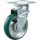 【CAINZ-DASH】トラスコ中山 キャスター ハイテンプレス製ウレタン車 自在S付金具付 φ130 HTTUJB-130【別送品】