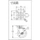 【CAINZ-DASH】トラスコ中山 キャスター ハイテンプレス製ウレタン車 自在S付金具付 φ130 HTTUJB-130【別送品】