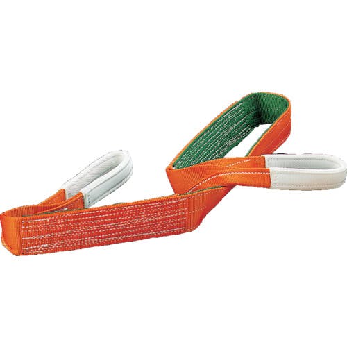 【CAINZ-DASH】トラスコ中山 ベルトスリング　ＪＩＳ３等級　両端アイ形　１００ｍｍＸ４．０ｍ G100-40【別送品】