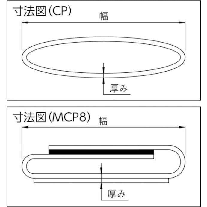 【CAINZ-DASH】トラスコ中山 ベルトスリング用コーナーパット　２５ｍｍ幅用 CP-25【別送品】