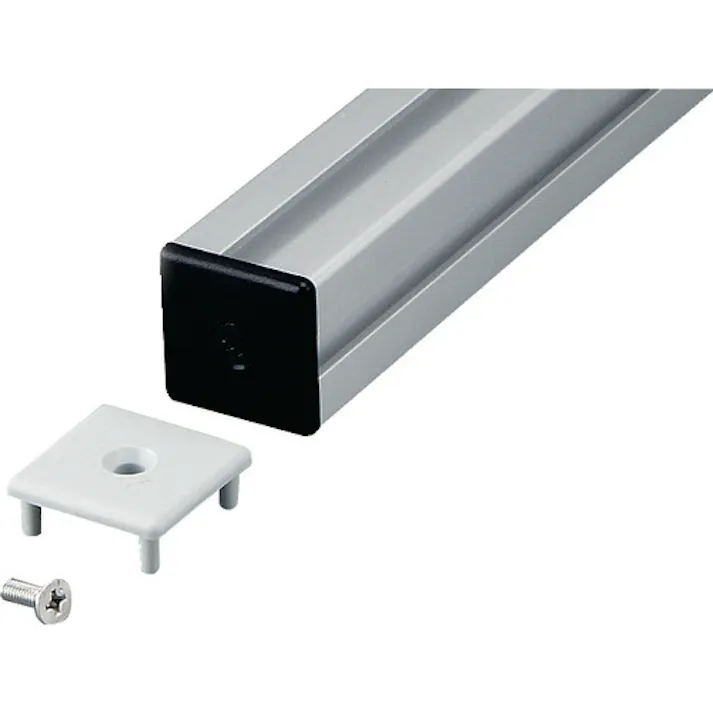 【CAINZ-DASH】トラスコ中山 TSF30用フレームキャップロックタイプN3030(ブラック) TSFK05LB【別送品】