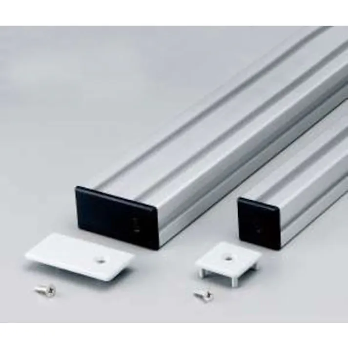 【CAINZ-DASH】トラスコ中山 TSF30用フレームキャップロックタイプN3030(ブラック) TSFK05LB【別送品】