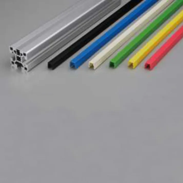 【CAINZ-DASH】トラスコ中山 TSF30用スロットキャップ S L=2000 (ブラック) TSFA104【別送品】