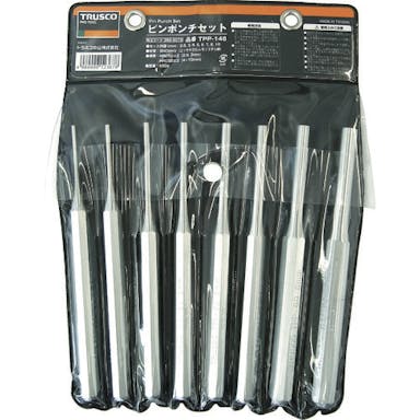 【CAINZ-DASH】トラスコ中山 ピンポンチセット　８本組【別送品】