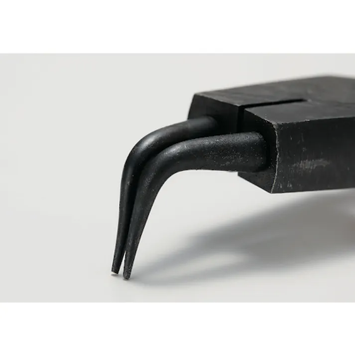 【CAINZ-DASH】トラスコ中山 スナップリングプライヤー 軸用 Φ1.0 曲爪63型 63-1B【別送品】