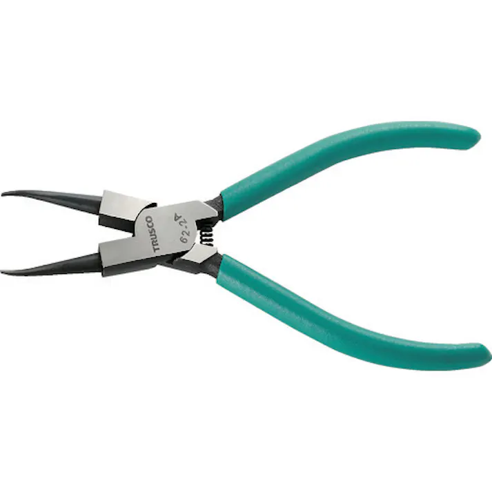 【CAINZ-DASH】トラスコ中山 スナップリングプライヤー 孔用 Φ1.2 直爪62型 62-2A【別送品】