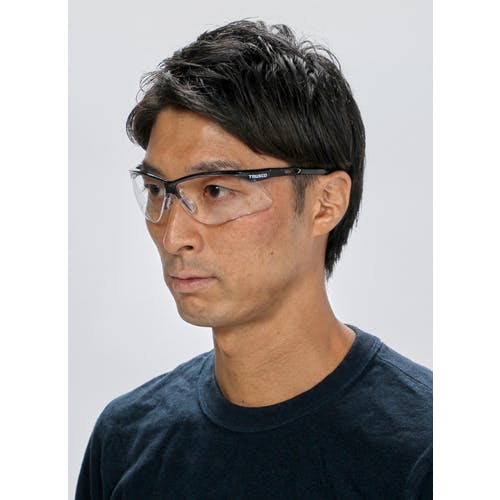 CAINZ-DASH】トラスコ中山 二眼型セーフティグラス フレームブラック