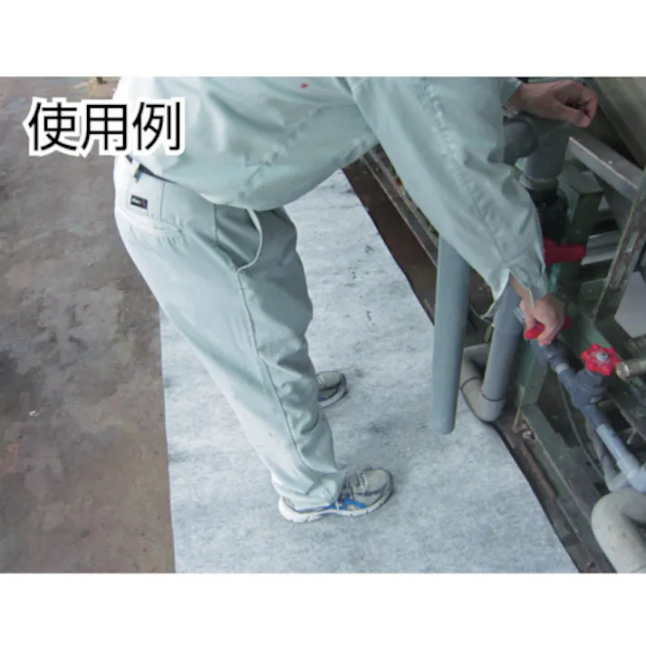 【CAINZ-DASH】トラスコ中山 吸油・吸水ロールマット 900mm幅x25m オイル・水用 TFGR-925【別送品】