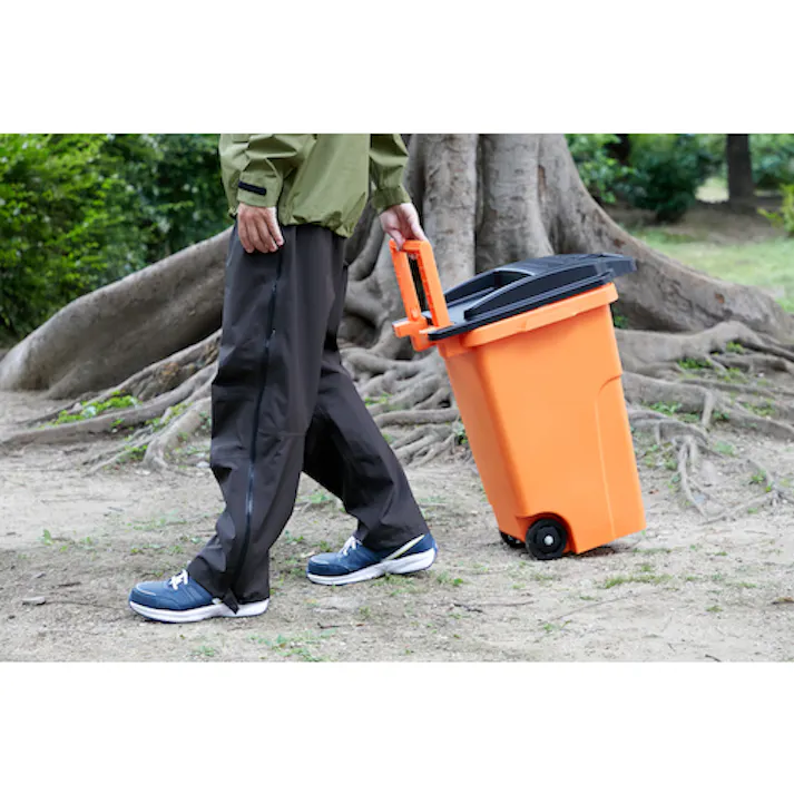 【CAINZ-DASH】トラスコ中山 キャスターペール 45L 2輪 TCP-45C2【別送品】