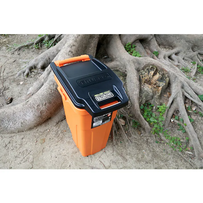 【CAINZ-DASH】トラスコ中山 キャスターペール 45L 2輪 TCP-45C2【別送品】