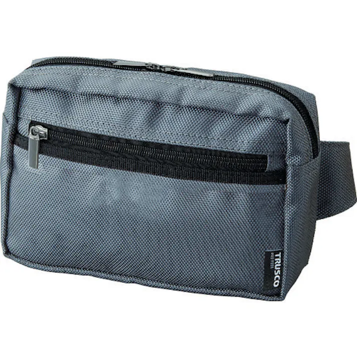 【CAINZ-DASH】トラスコ中山 コンパクトウエストポーチ グレー TC-CWP-GY【別送品】