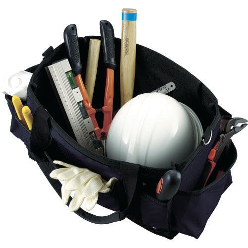 CAINZ-DASH】トラスコ中山 ワーカーズツールバッグ ベージュ TC-450-BG