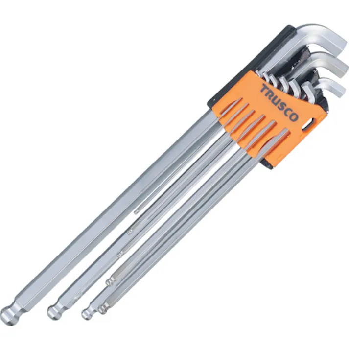 【CAINZ-DASH】トラスコ中山 ショートネック100°ロングボールポイント六角棒レンチセット TTV100-9S【別送品】