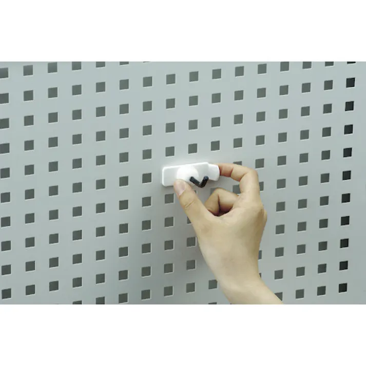 【CAINZ-DASH】トラスコ中山 パネリーナ用樹脂フック 横型ロング TUR-FJYL【別送品】