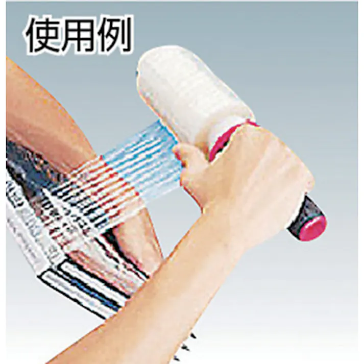 【CAINZ-DASH】トラスコ中山 ストレッチフィルムホルダー 3インチ紙管用 ブレーキ付 TSH-757【別送品】