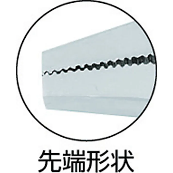 【CAINZ-DASH】トラスコ中山 ロングノーズプライヤー 160m TGPL-160【別送品】