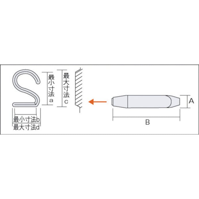 【CAINZ-DASH】トラスコ中山 逆数字刻印セット　３ｍｍ SKB-30【別送品】