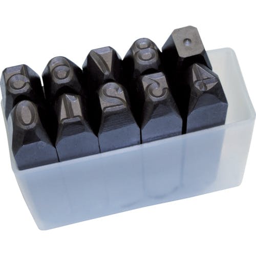 トラスコ中山 数字刻印セット 16mm SK-160 刻印セット(数字) トラスコ中山 数字刻印セット 16mm SK-160 刻印セット(数字)