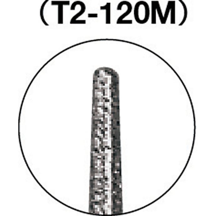 【CAINZ-DASH】トラスコ中山 ダイヤモンドバー　Φ１．８Ｘ刃長１０Ｘ軸２．３５　＃１４０ T2-120M【別送品】