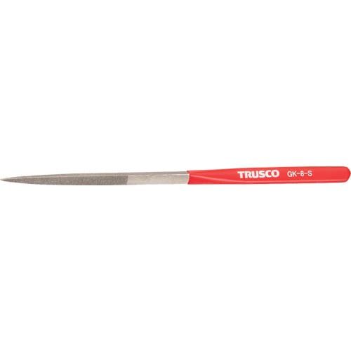 トラスコ中山 ダイヤモンドヤスリ 鉄工用#140 三角 1本入 全長200mm(8本組サイズ) GK-8-S ダイヤモンドヤスリ トラスコ中山 ダイヤモンドヤスリ 鉄工用#140 三角 1本入 全長200mm(8本組サイズ) GK-8-S ダイヤモンドヤスリ