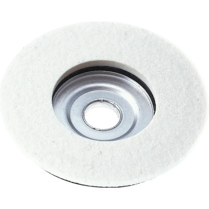 【CAINZ-DASH】トラスコ中山 フェルトディスク Φ100 ふきとり用 5個入 FD100【別送品】