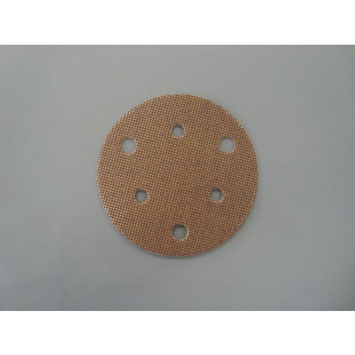 【CAINZ-DASH】トラスコ中山 アストラマジック　穴あり　Φ１２５　５枚入　粒度＃８０ TAM-125A【別送品】