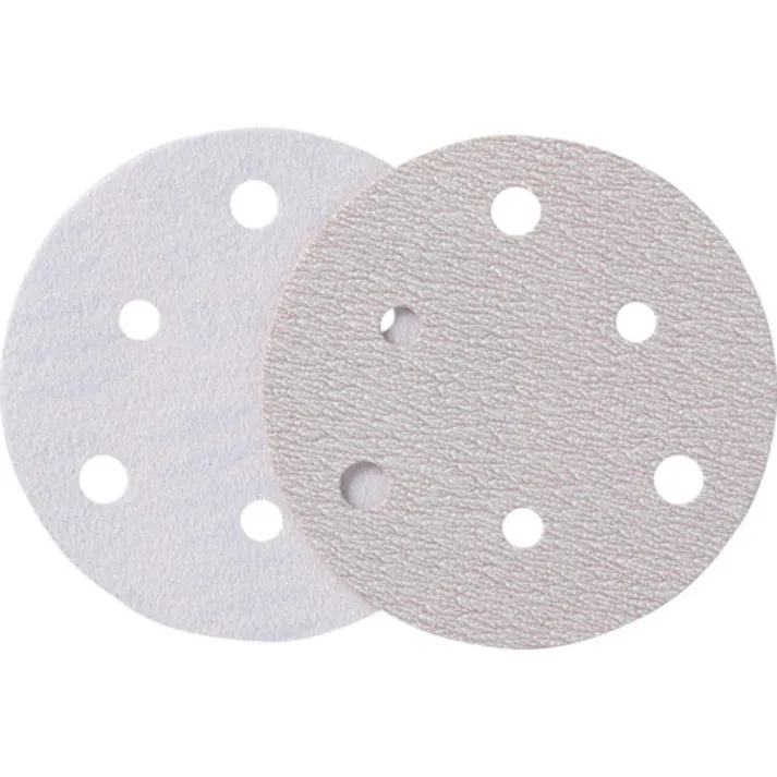 【CAINZ-DASH】トラスコ中山 アストラマジック 穴あり Φ125 5枚入 粒度#400 TAM-125A【別送品】