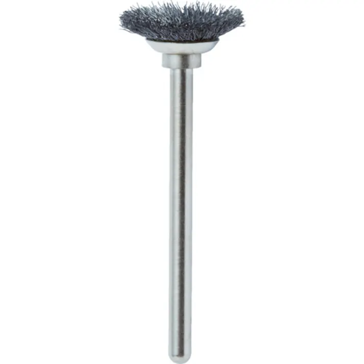 【CAINZ-DASH】トラスコ中山 ベベル型ブラシ Φ15 ハガネ 153B-2【別送品】