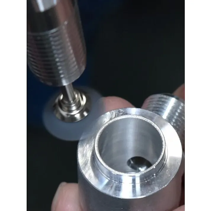 【CAINZ-DASH】トラスコ中山 ベベル型ブラシ Φ15 砥粒入ナイロン 153B-12【別送品】