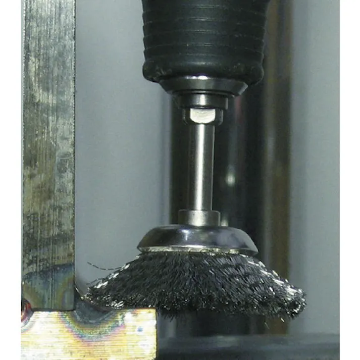 【CAINZ-DASH】トラスコ中山 ベベル型ブラシ Φ25 ナイロン 253B-6【別送品】