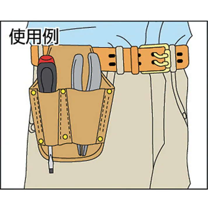 【CAINZ-DASH】トラスコ中山 中山式ペンチ差し 1本差し NP-1【別送品】