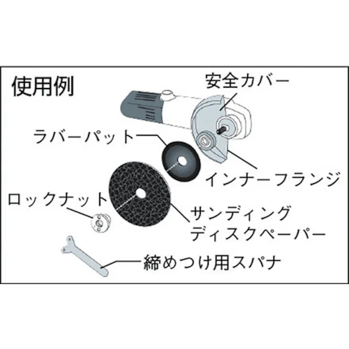 【CAINZ-DASH】トラスコ中山 ラバーパット 75mm 兼用型 DP-RP75【別送品】