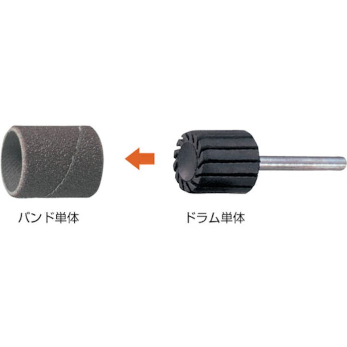 【CAINZ-DASH】トラスコ中山 バンド　内径２×１０ｍｍ　（１Ｐｋ（袋）＝１０個入）＃１２０ GP310B【別送品】