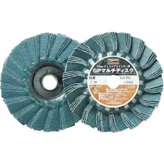 【CAINZ-DASH】トラスコ中山 GPマルチディスク ジルコニア Φ100 (5枚入) GP100MZ【別送品】