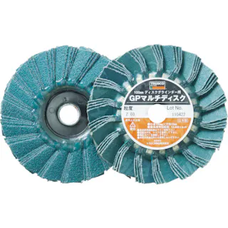 【CAINZ-DASH】トラスコ中山 GPマルチディスク ジルコニア Φ100 (5枚入) GP100MZ【別送品】