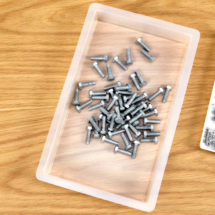 【CAINZ-DASH】トラスコ中山 PPトレー 平 1マス 238X140X30 10枚入 PPTFS-238X140X30【別送品】