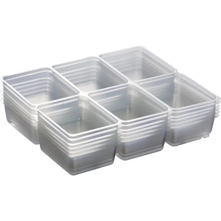 【CAINZ-DASH】トラスコ中山 PPトレー 角 ミシン目付き 6マス 51X66 20枚入 PPTSM-51X66【別送品】