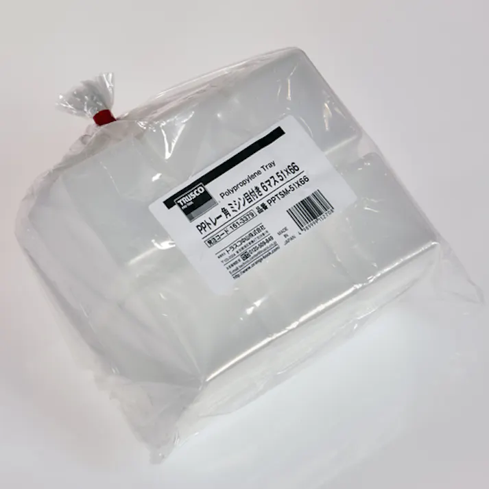 【CAINZ-DASH】トラスコ中山 PPトレー 角 ミシン目付き 6マス 51X66 20枚入 PPTSM-51X66【別送品】