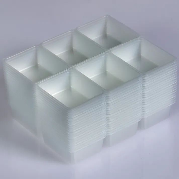 【CAINZ-DASH】トラスコ中山 PPトレー 角 ミシン目付き 6マス 51X66 20枚入 PPTSM-51X66【別送品】