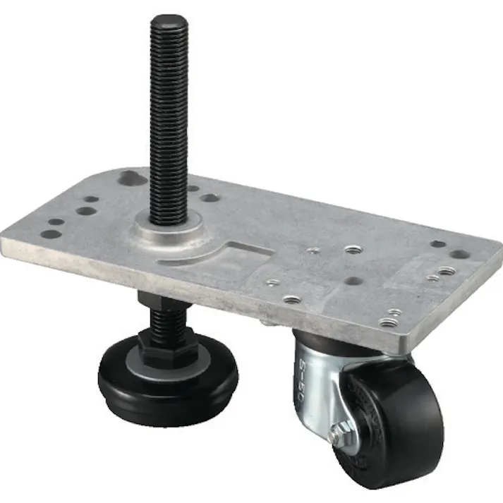 【CAINZ-DASH】トラスコ中山 TSF40用アジャスタキャスタープレートDC L TSFK911【別送品】