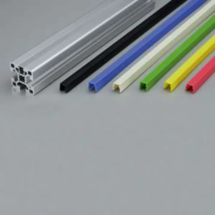 【CAINZ-DASH】トラスコ中山 TSF40用スロットキャップ L L=2000 (ブラック) TSFA102【別送品】