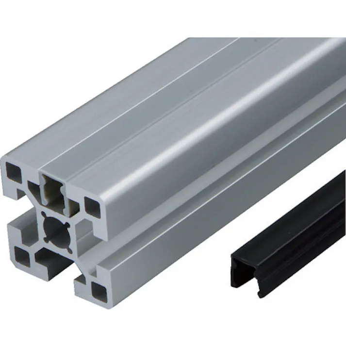 【CAINZ-DASH】トラスコ中山 TSF40用スロットキャップ L L=2000 (ライトグレー) TSFA102G【別送品】