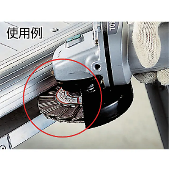 【CAINZ-DASH】トラスコ中山 GP三面ディスク アランダム Φ100 (5枚入) GP1003F【別送品】