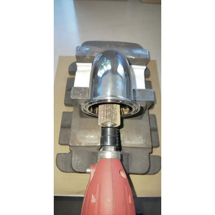 【CAINZ-DASH】トラスコ中山 フラップホイール 外径80X幅15X軸径6 (5個入) #40 UF8015【別送品】