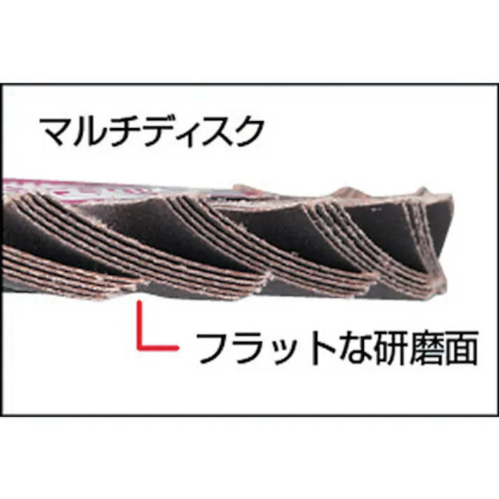 【CAINZ-DASH】トラスコ中山 GPマルチディスク アランダム Φ100 (5枚入) GP100M【別送品】